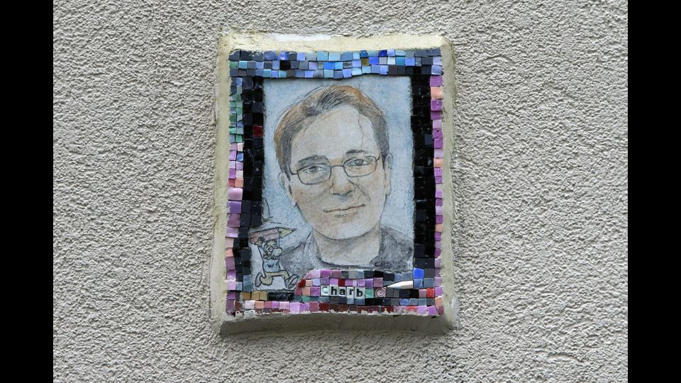 &nbsp; &nbsp;Charlie Hebdo un anno dopo (Afp)