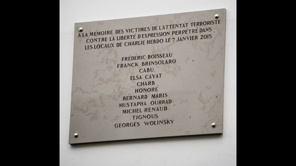 &nbsp; &nbsp;Charlie Hebdo un anno dopo (Afp)