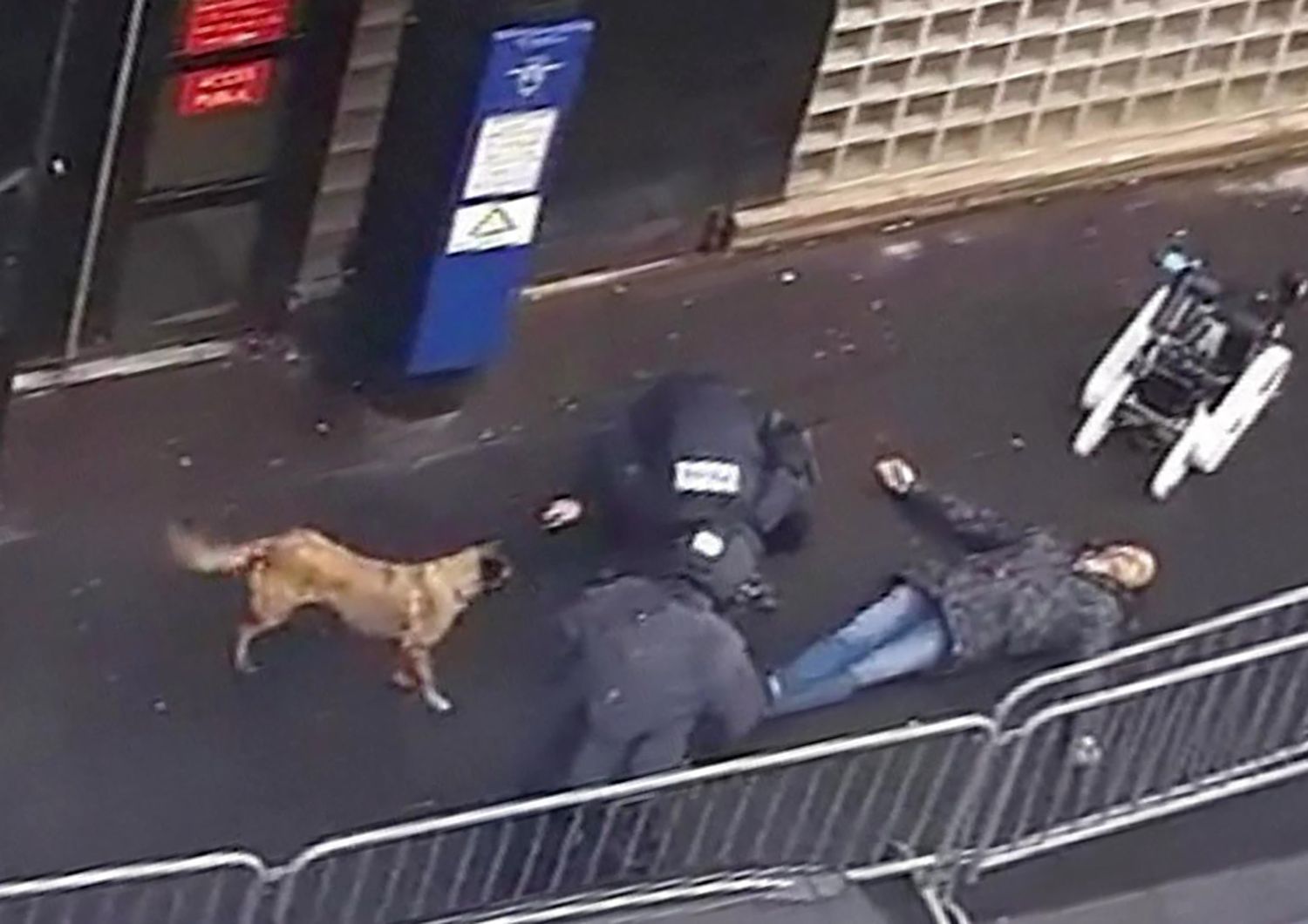 &nbsp;Parigi, uomo tenta di entrare in commissariato polizia, ucciso (Afp)