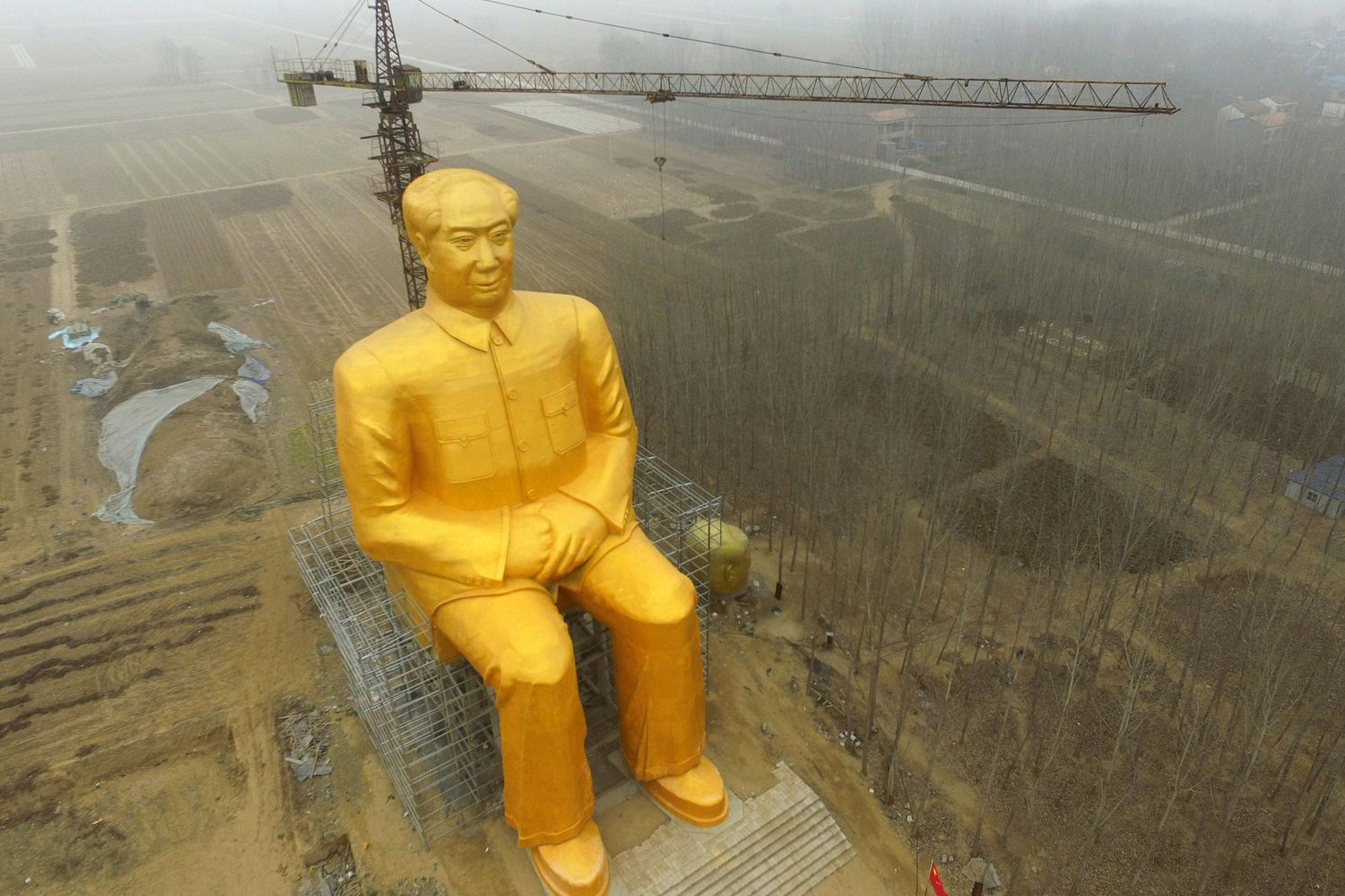 statua di Mao Zedong (afp)&nbsp;