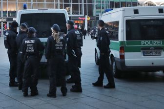 Polizia Colonia Germania (Afp)