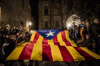 manifestazione pro indipendenza  Catalogna (agf)&nbsp;