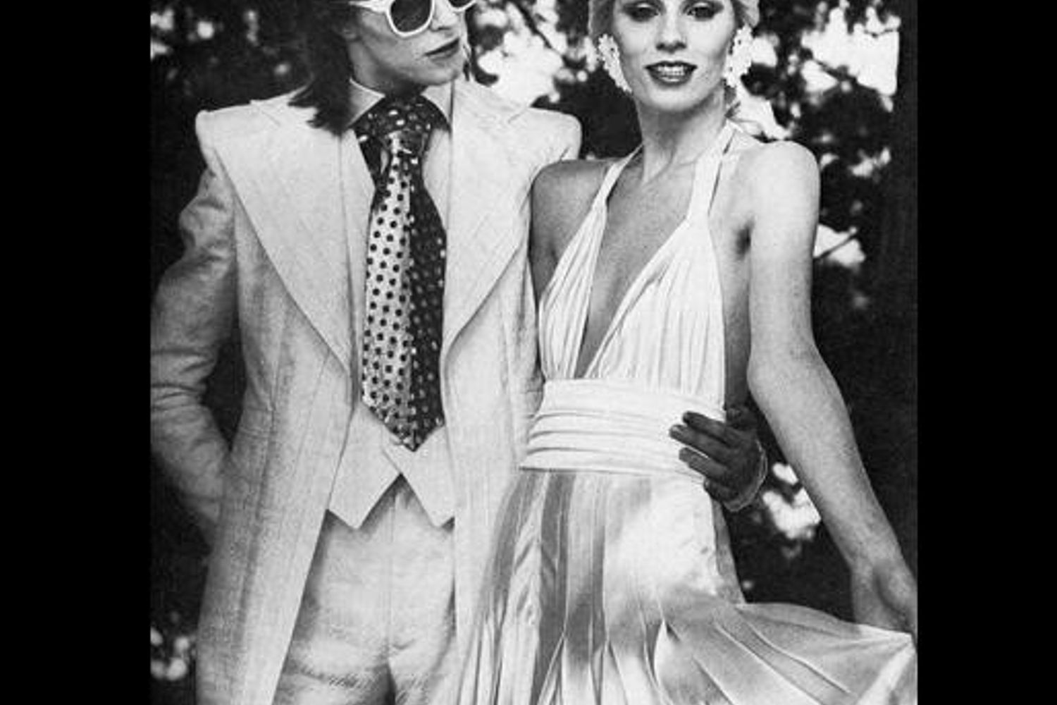 &nbsp;Bowie con la prima moglie Mary Angela Barnett - Twitter