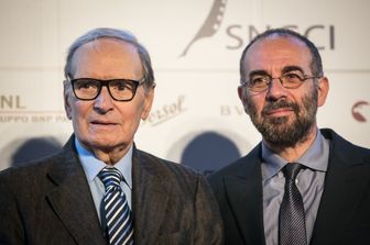 Ennio Morricone e Giuseppe Tornatore (Agf)&nbsp;