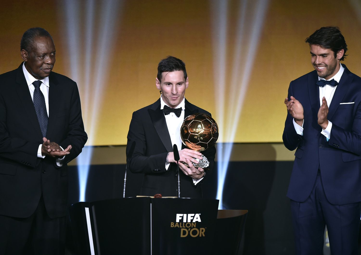 Leo Messi pallone d'oro 2015 (Afp)&nbsp;