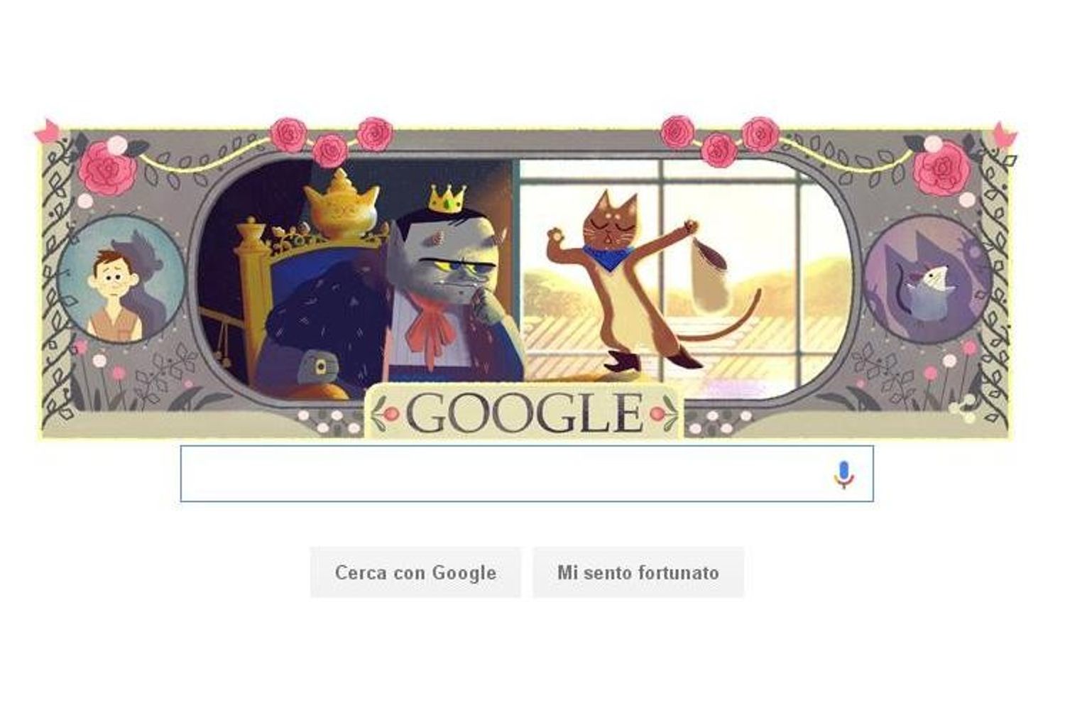 &nbsp;Doodle Google Charles Perrault