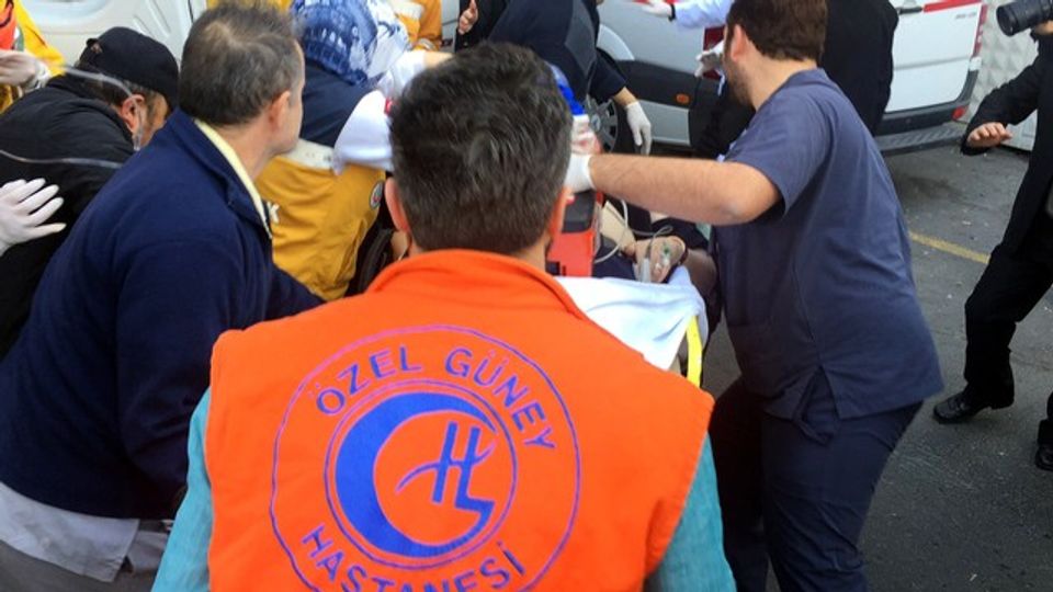 &nbsp;Esplosione a Istanbul (Afp)