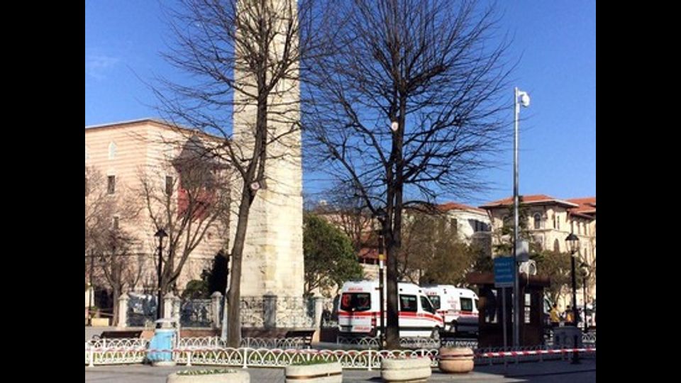 Esplosione a Istanbul (Afp)