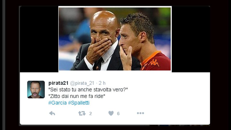 La Roma esonera Garcia, torna Spalletti. L'ironia dei tifosi si scatena su Twitter&nbsp;