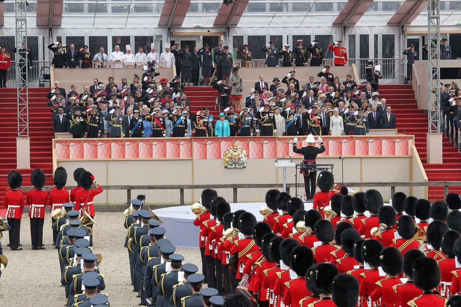 &nbsp;Inghilterra inno nazionale inglese regina Elisabetta (Afp)