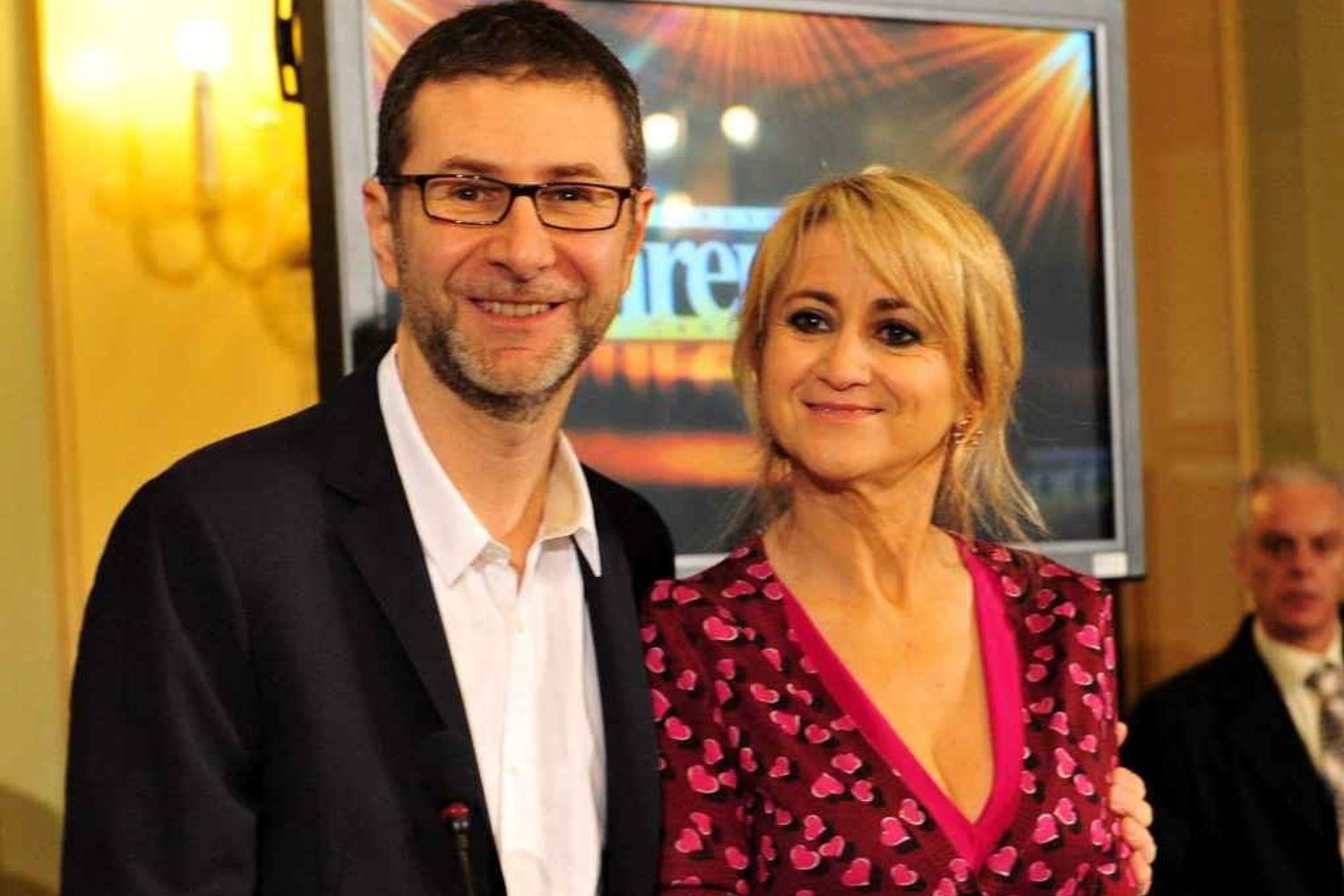&nbsp;Luciana Littizzetto con Fabio Fazio (2014)