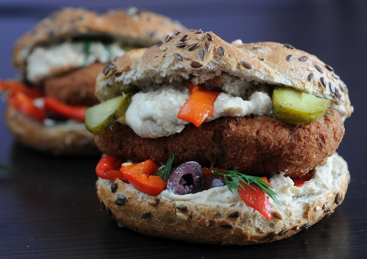 &nbsp;vegetariani vegetariano panino (Pixabay)