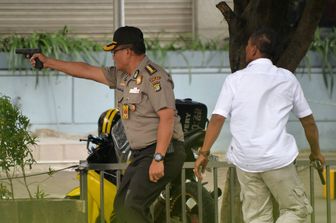 &nbsp;Jakarta attentato kamikaze (Afp)