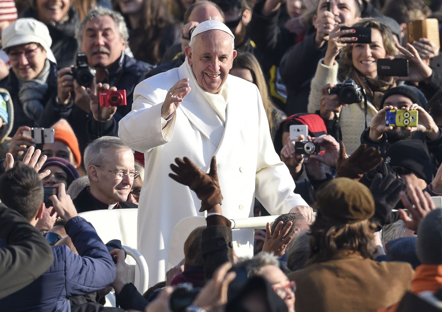 Papa Francesco (Afp)