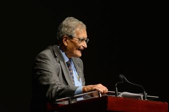 Premio nobel economia Amartya Sen - afp