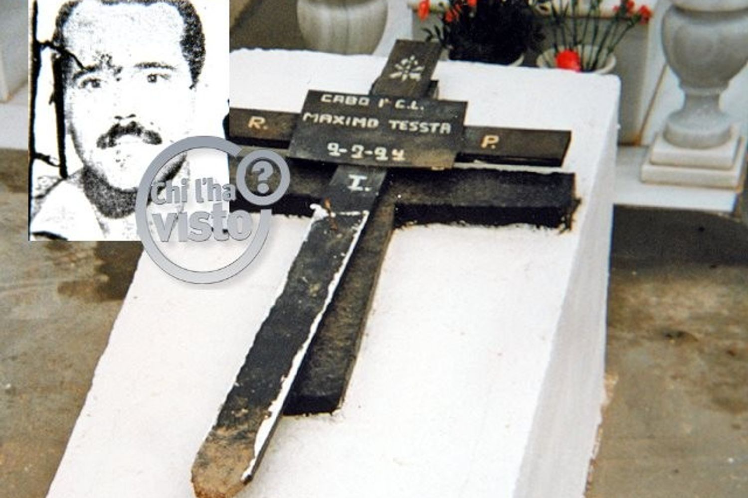 Andrea Ghira, sepolto come Maximo Testa De Andres nel cimitero di Melilla (Spagna) (sito Chi l'ha visto?)&nbsp;