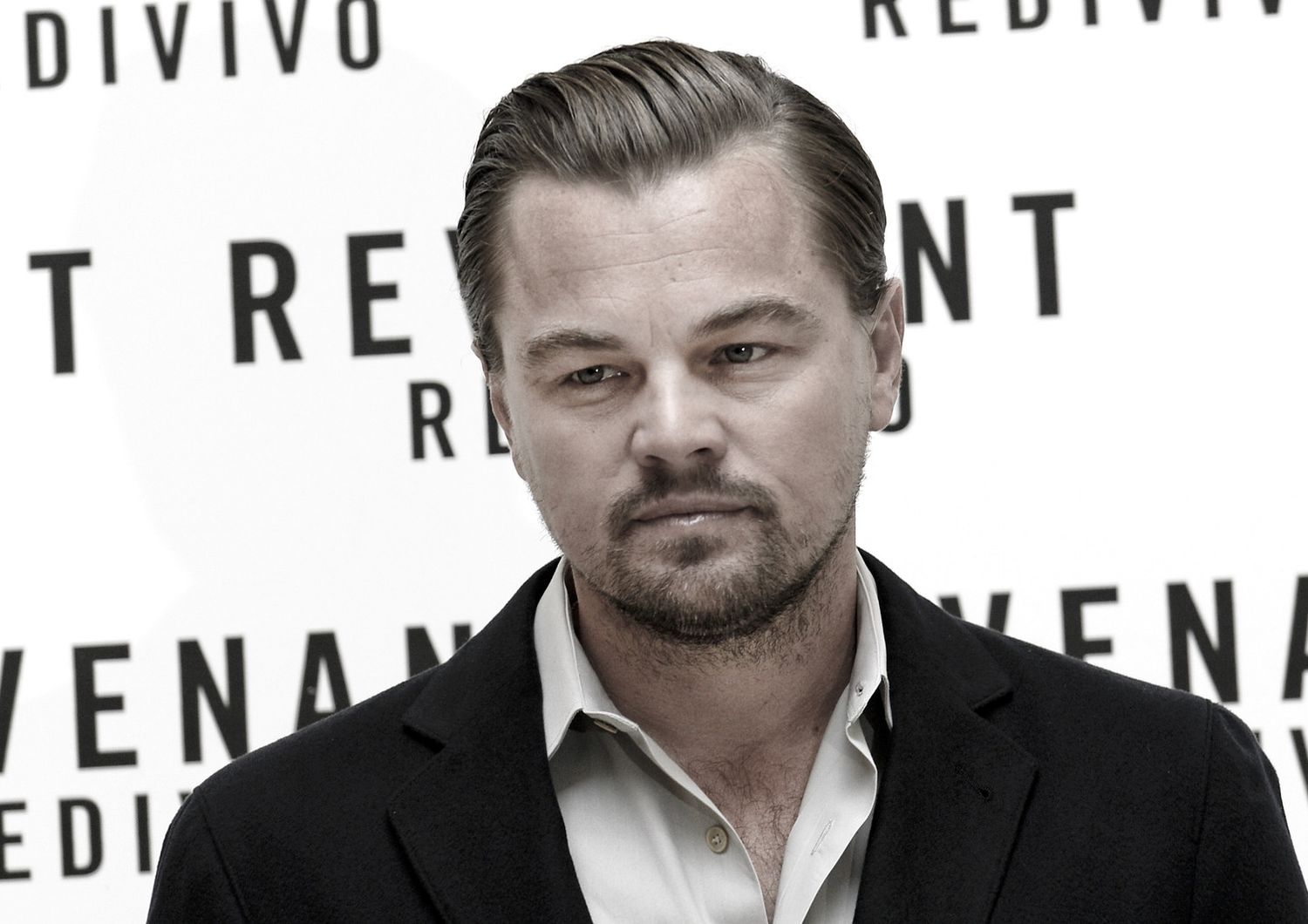 Presentazione del film Revenant - Redivivo. Nella foto Leonardo DiCaprio (AGF)&nbsp;