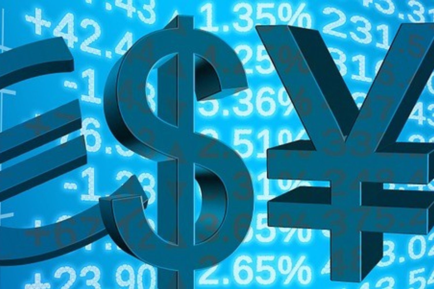 &nbsp; Borse Economie crescita euro dollaro yuan - pixabay