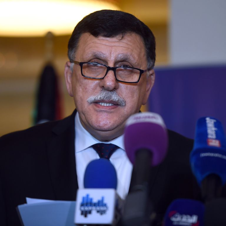 &nbsp;Fayez al-Serraj (Afp)