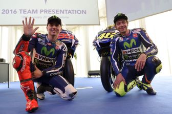 Lorenzo Jorge e Valentino Rossi, Yamaha (afp)&nbsp;