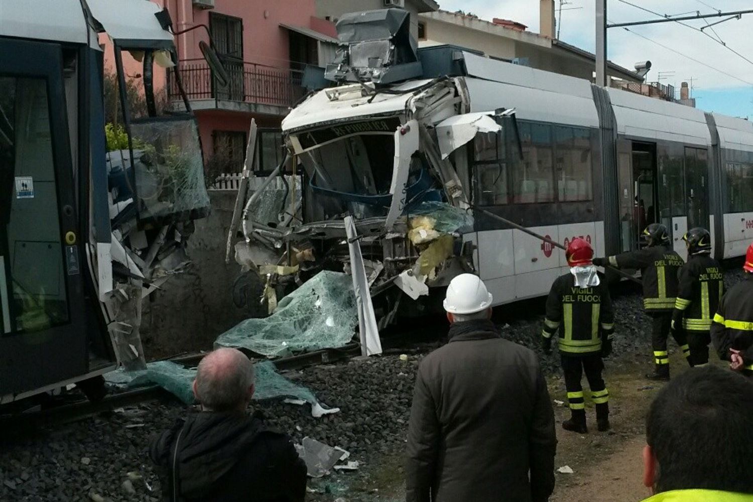 Scontro metro Cagliari