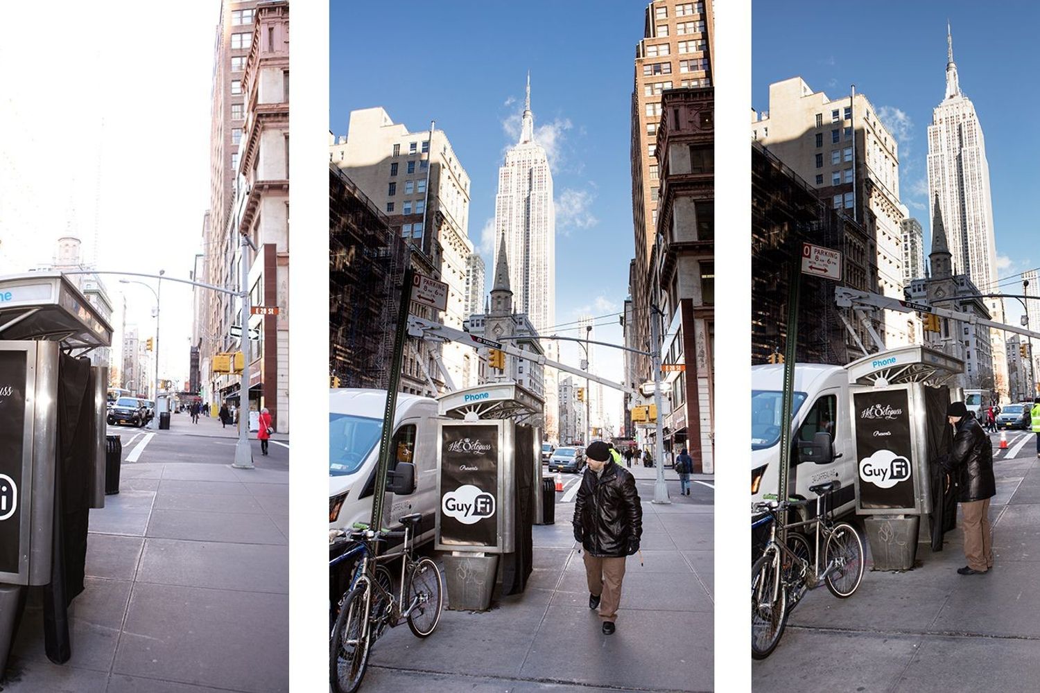 &nbsp;A Manhattan una cabina per 'rilassarsi' col porno