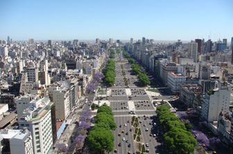 Una veduta di Buenos Aires