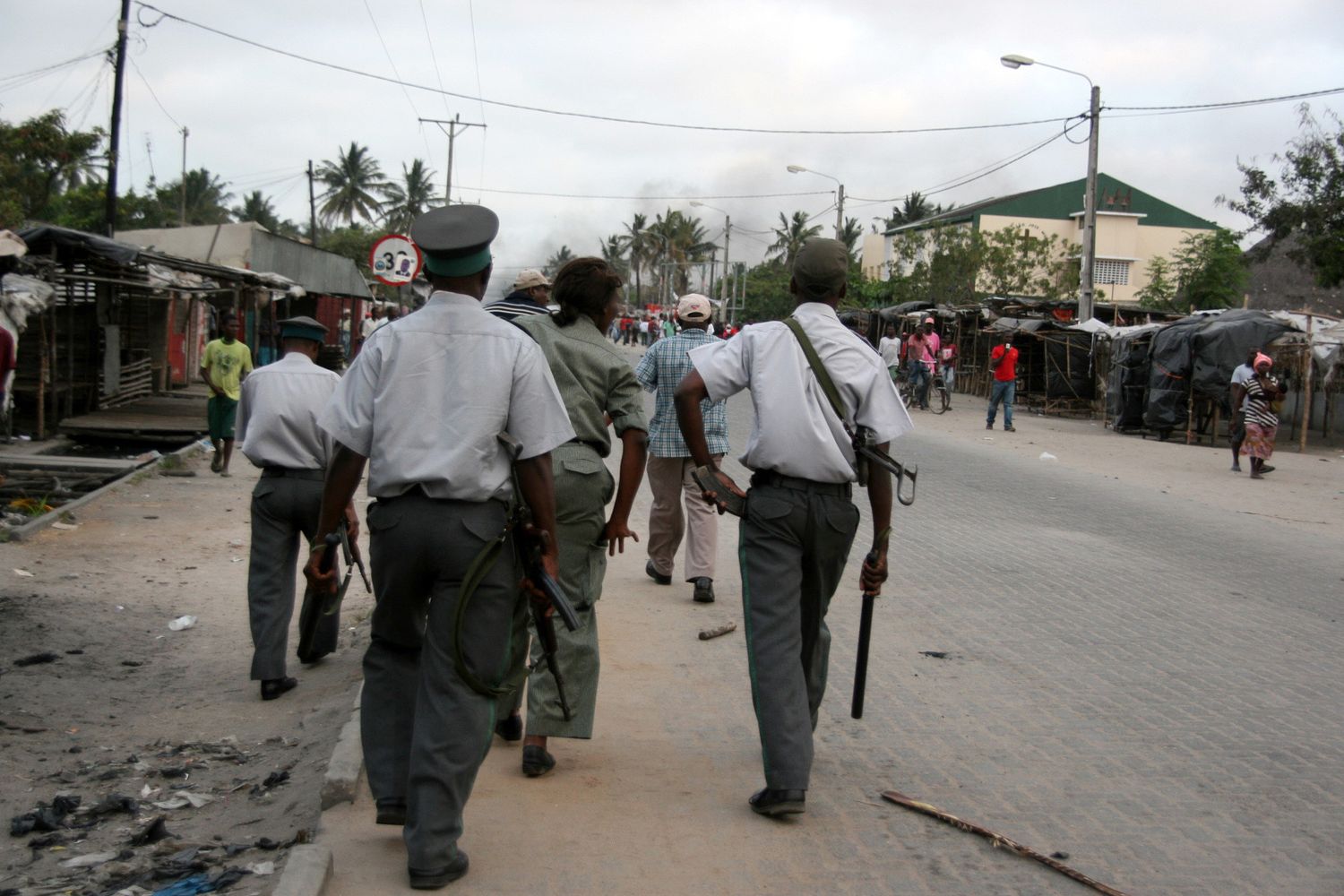 &nbsp;polizia mozambico (Afp)