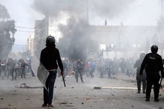 Kasserine, Tunisi, Tunisia, proteste (Afp)