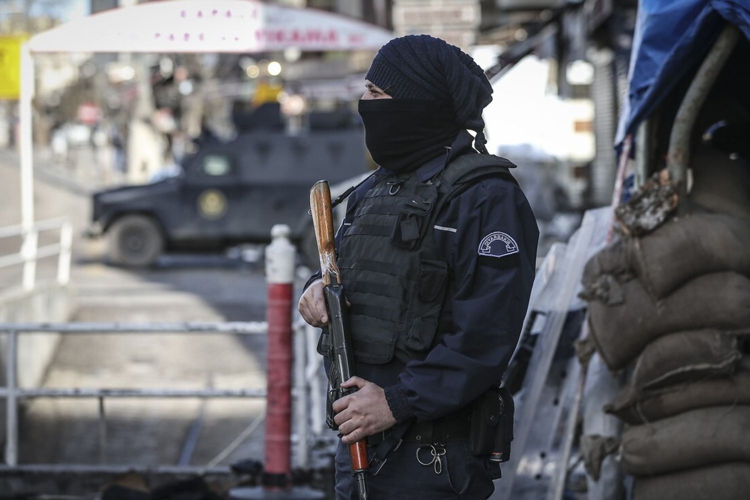 &nbsp;Turchia, polizia turca, antiterrrorismo Pkk, Diyarbakir (Afp)