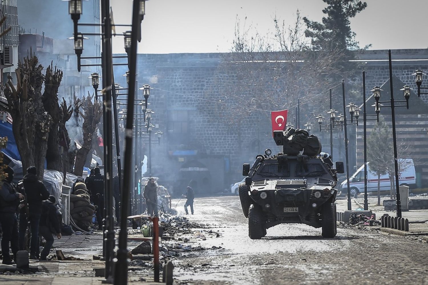 &nbsp;Turchia, polizia turca, antiterrrorismo Pkk, Diyarbakir (Afp)