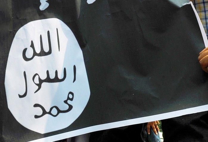 &nbsp;Bandiera Isis - afp