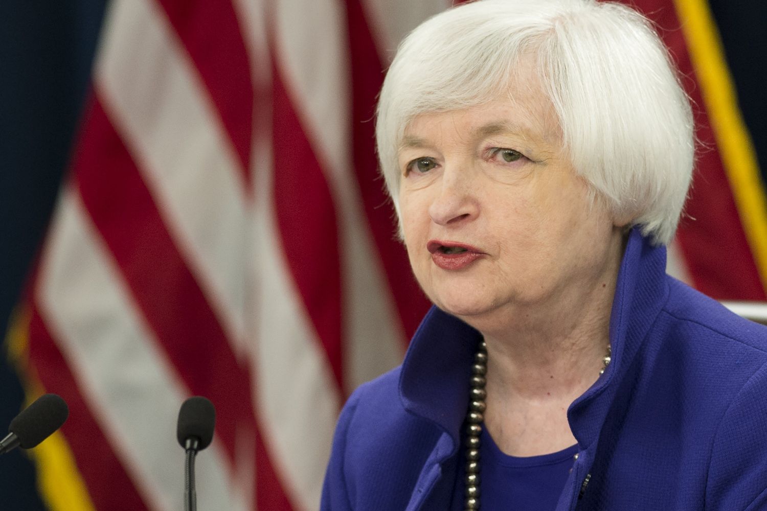 Janet Yellen, presidente banca centrale USA (afp)