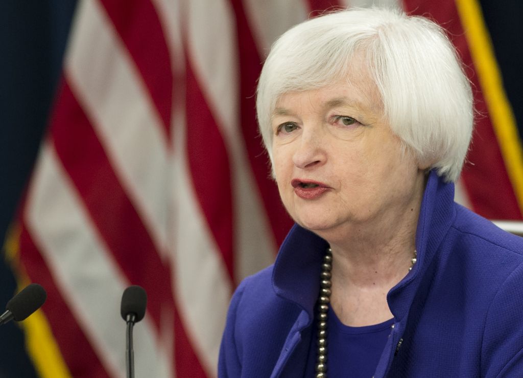 Janet Yellen, presidente banca centrale USA (afp)