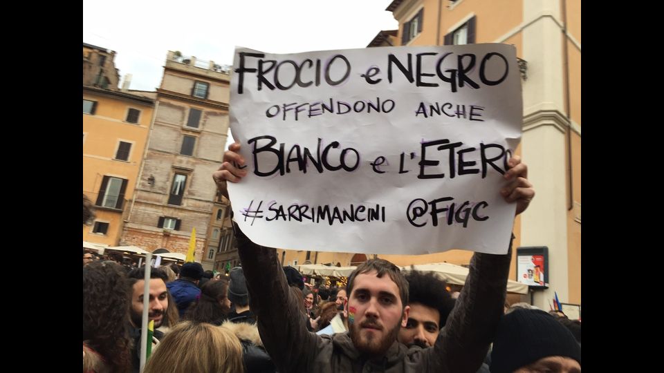 manifestazione popolo arcobaleno per unioni civili (ph Fortunato Pinto)&nbsp;