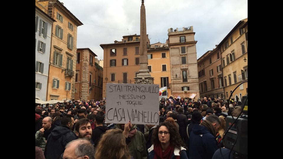 manifestazione popolo arcobaleno per unioni civili (ph Fortunato Pinto)&nbsp;