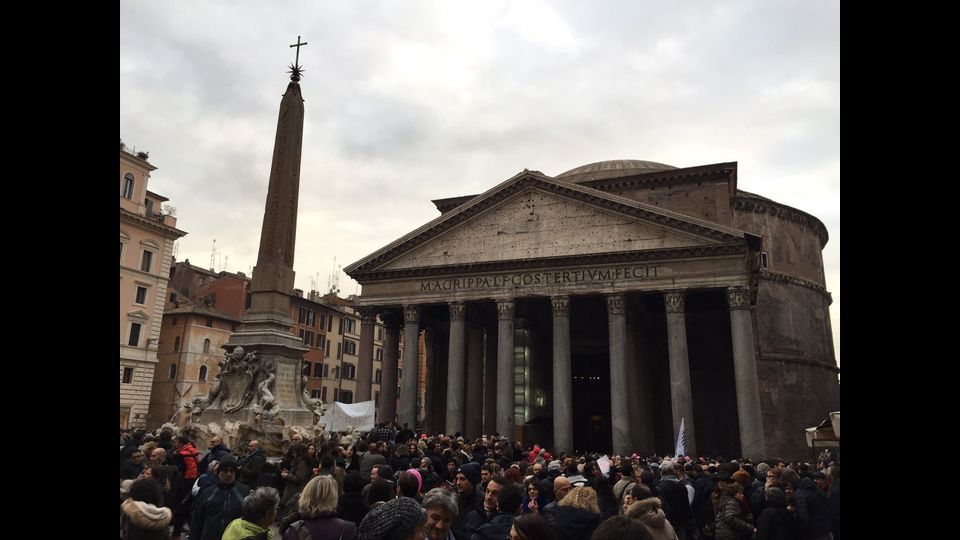manifestazione popolo arcobaleno per unioni civili (ph Fortunato Pinto)&nbsp;