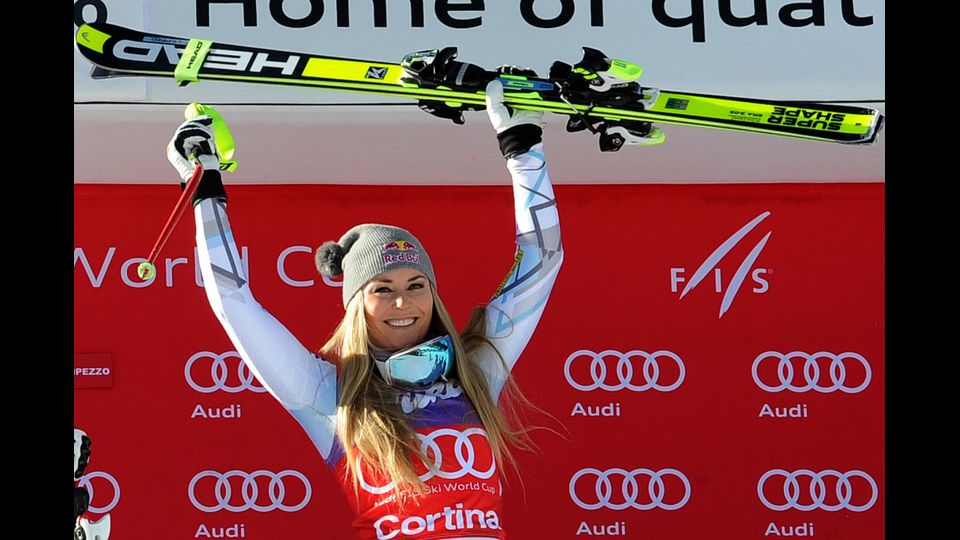 La Vonn arriva nuda in libreria&nbsp;(foto Facebook)