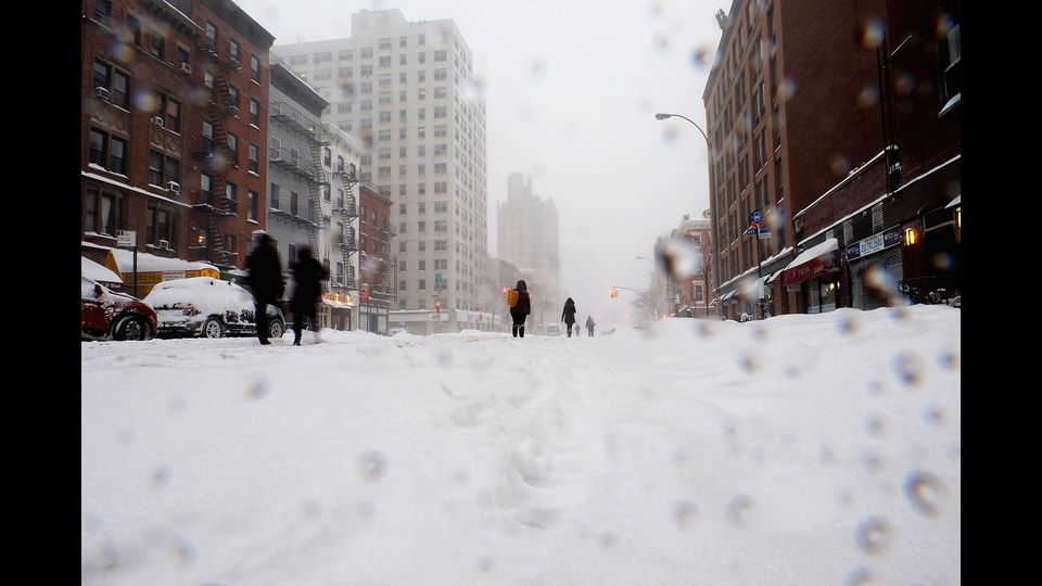 Tempesta di neve su New York (Afp) &nbsp;
