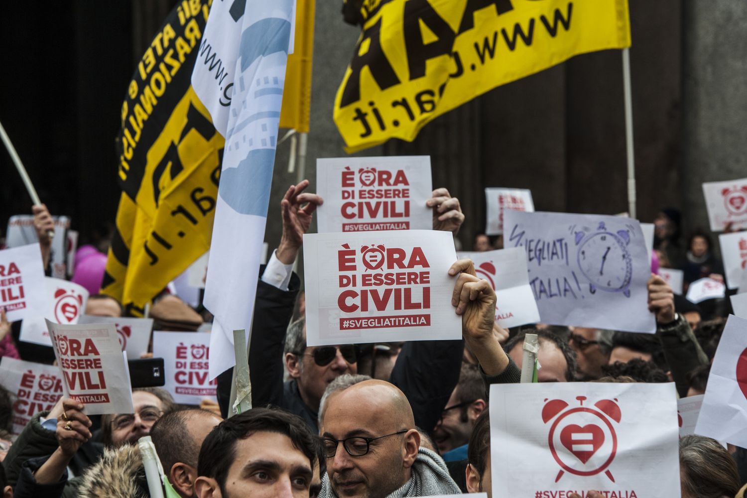 &nbsp;Manifestazione popolo arcobaleno per Unioni civili (Afg)