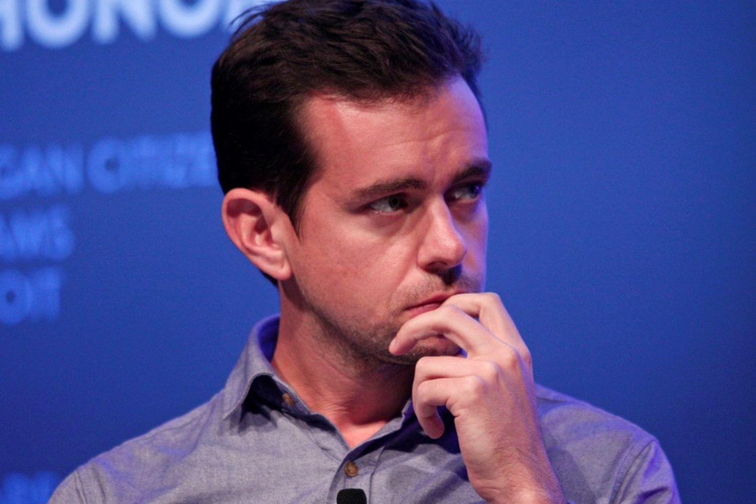 Jack Dorsey ad twitter (Afp)