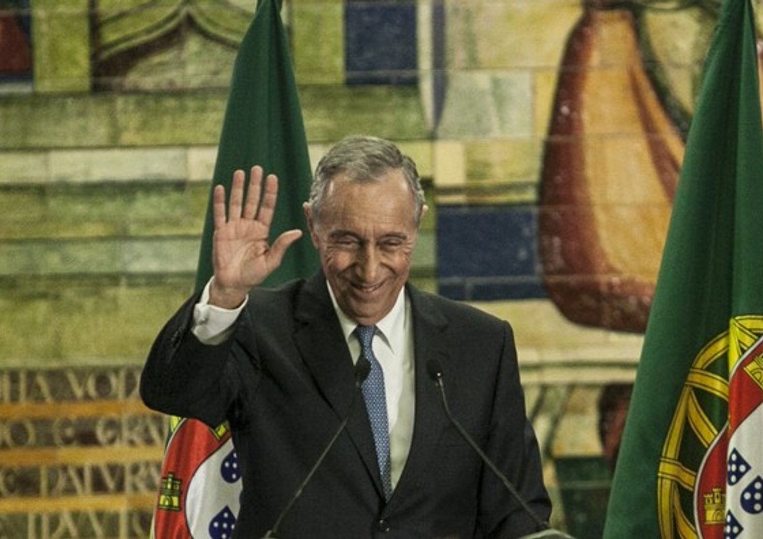 Marcelo Rebelo de Sousa, candidato presidente Portogallo (afp)&nbsp;