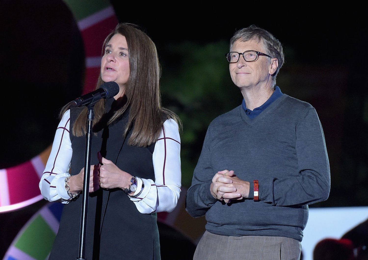 Bill e Melinda Gates (Afp)