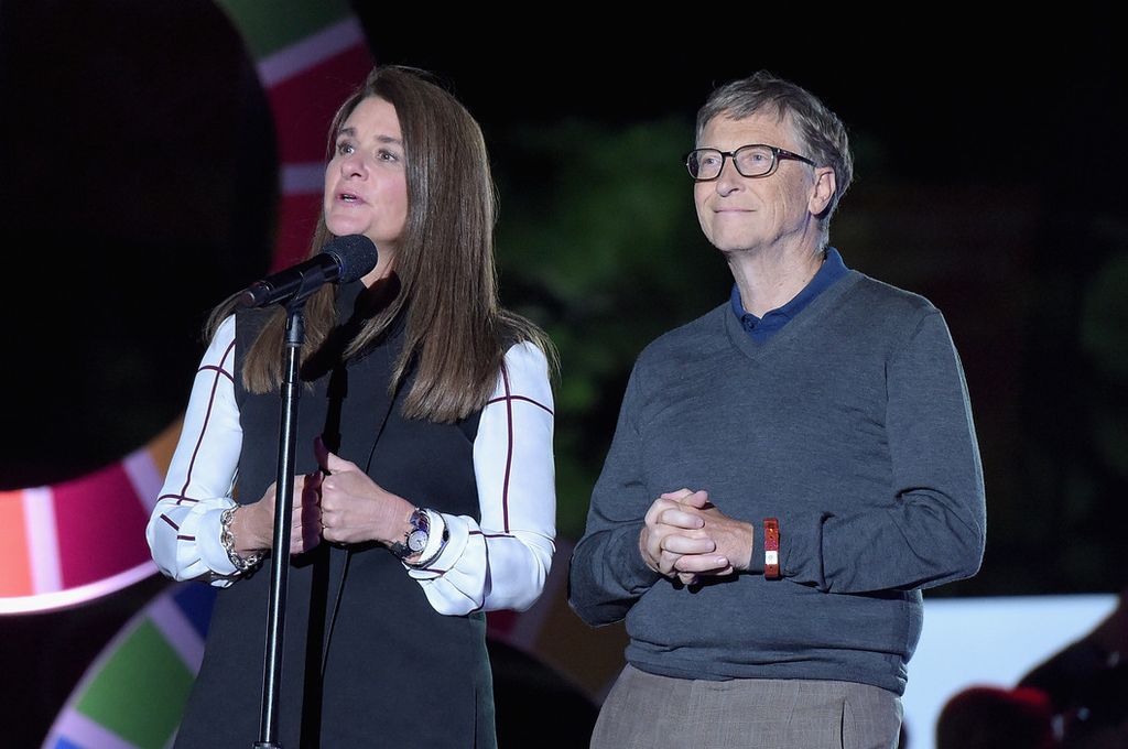 Bill e Melinda Gates (Afp)