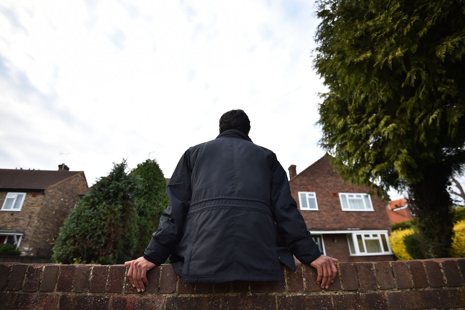 Migrante Londra (Afp)