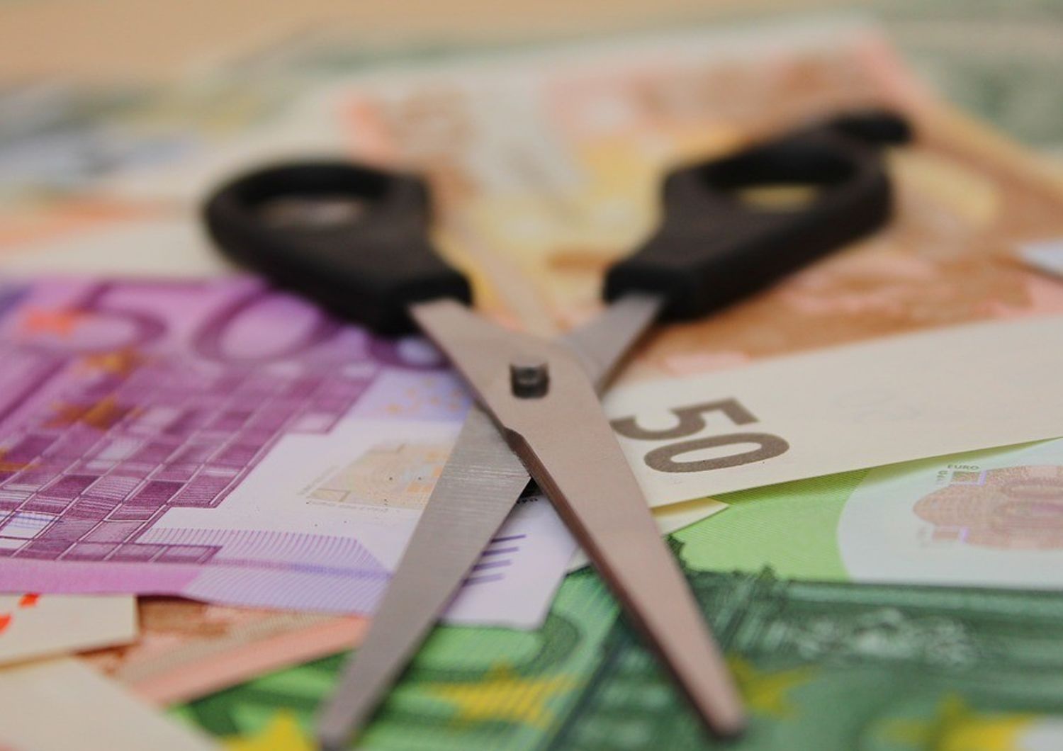 &nbsp;taglio spese euro riduzione debito &nbsp;- pixabay