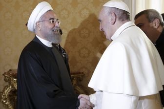 Papa Francesco Rohani (Afp)&nbsp;