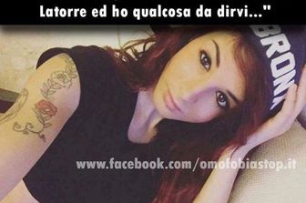 &nbsp;Giulia Latorre (Facebook, OmofobiaStop)