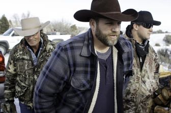 Il leader del movimento, Ammon Bundy (afp)&nbsp;