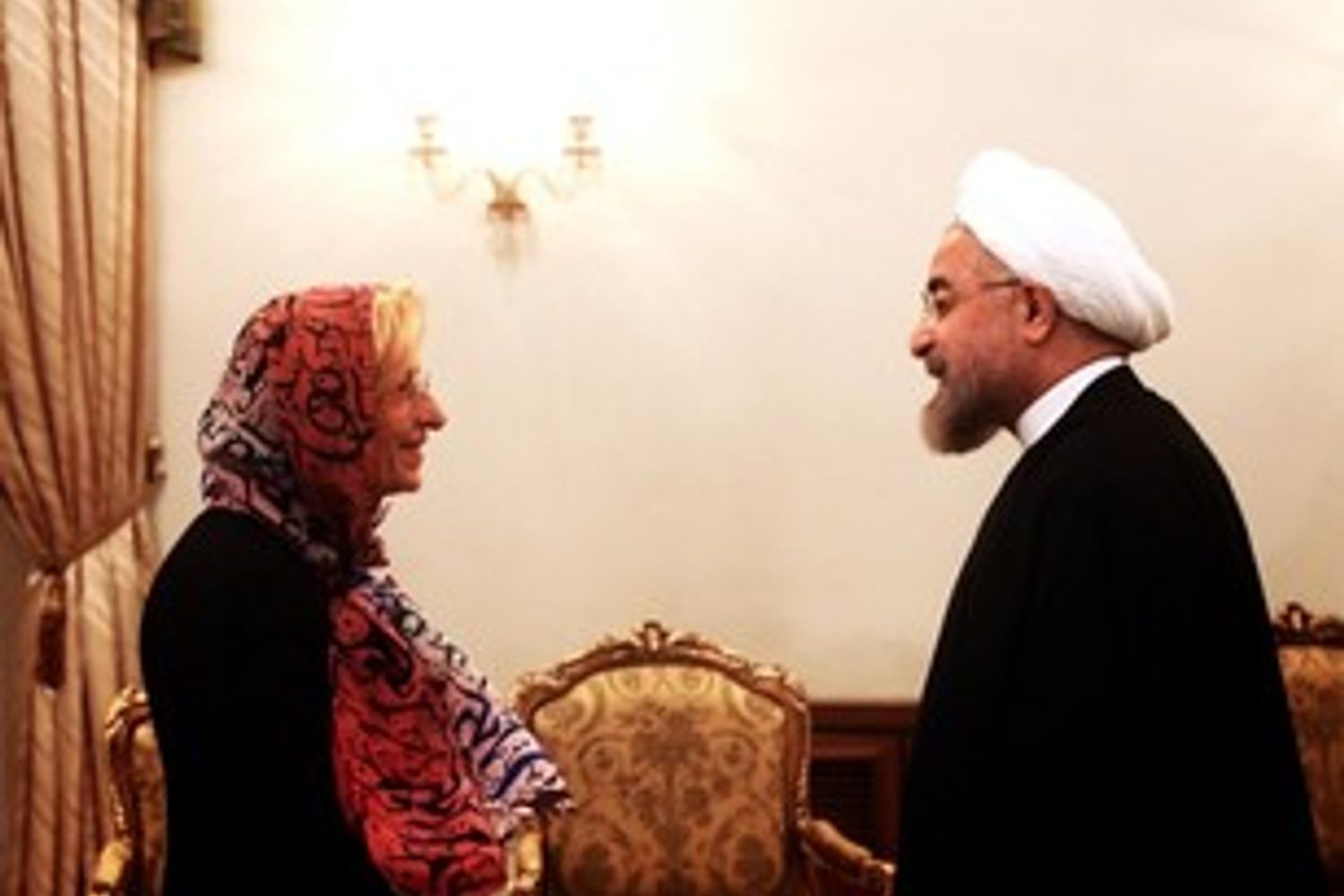 &nbsp;Bonino - Rohani (Afp)